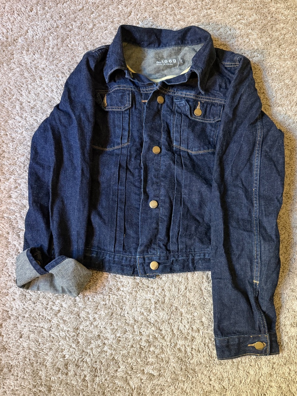 Gap 1969 Dark Blue Denim Jacket for Kids